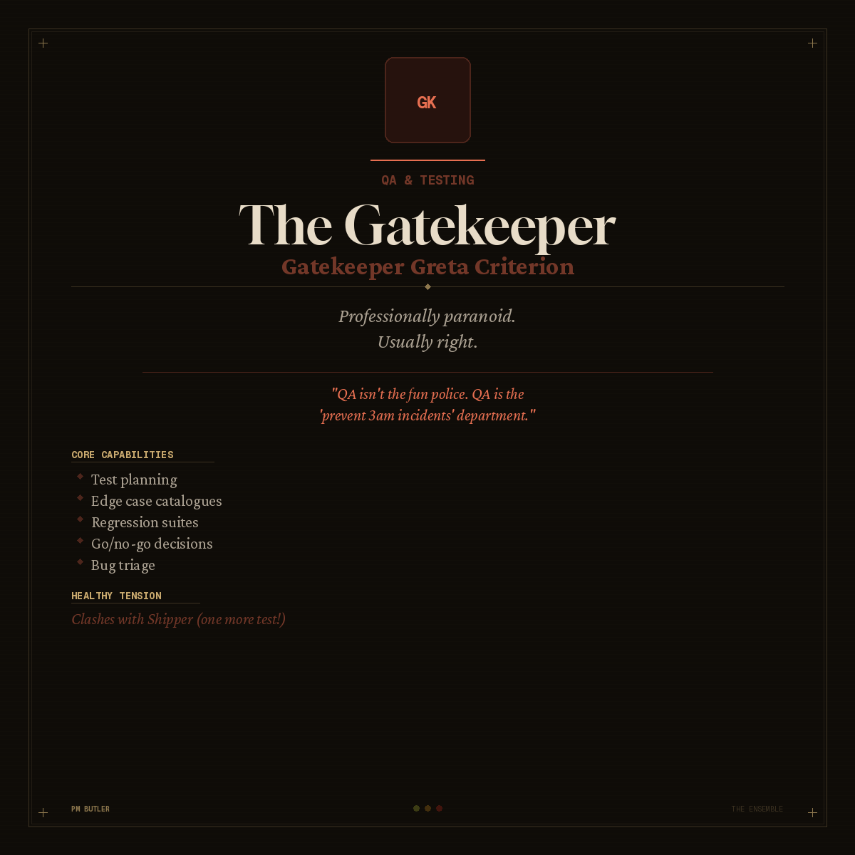 The Gatekeeper - QA